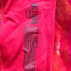 Red Victoria Secret Sports Leggings